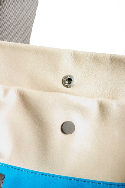 TRIALOGUE STUDIO グログランハンドルレザートートバッグ NK069