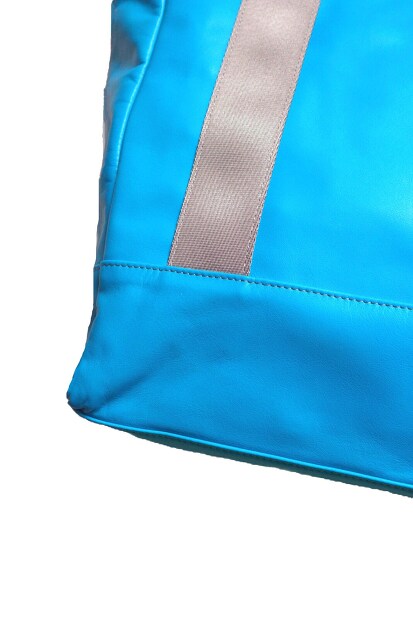 TRIALOGUE STUDIO グログランハンドルレザートートバッグ NK069