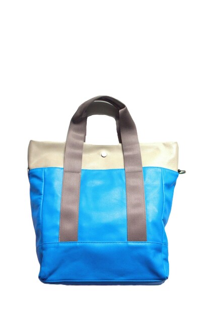 TRIALOGUE STUDIO グログランハンドルレザートートバッグ NK069