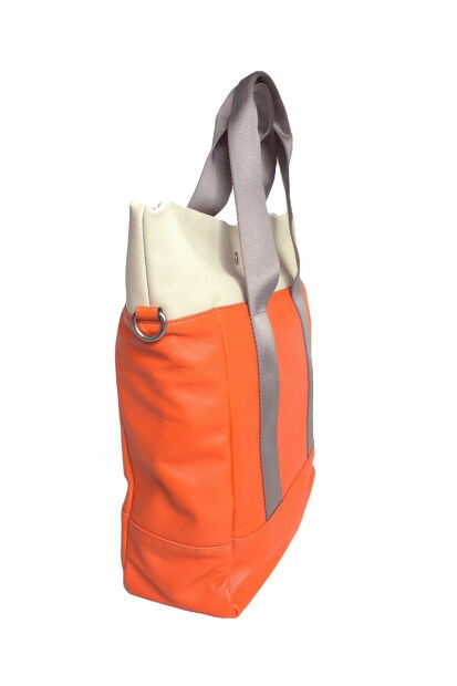 TRIALOGUE STUDIO グログランハンドルレザートートバッグ NK069