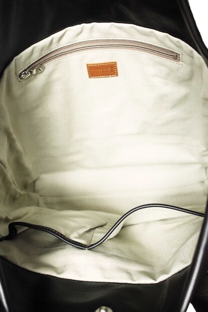 TRIALOGUE STUDIO グログランハンドルレザートートバッグ NK069