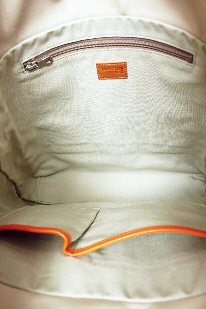 TRIALOGUE STUDIO グログランハンドルレザートートバッグ NK069