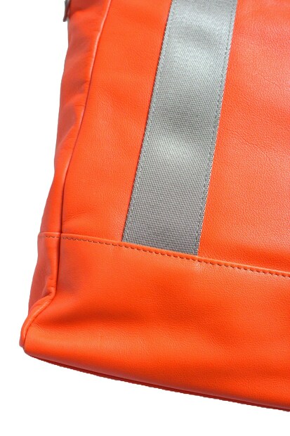 TRIALOGUE STUDIO グログランハンドルレザートートバッグ NK069