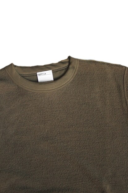 BETTER MERINO FLEECE CREW NECK PULLOVER BTR2533