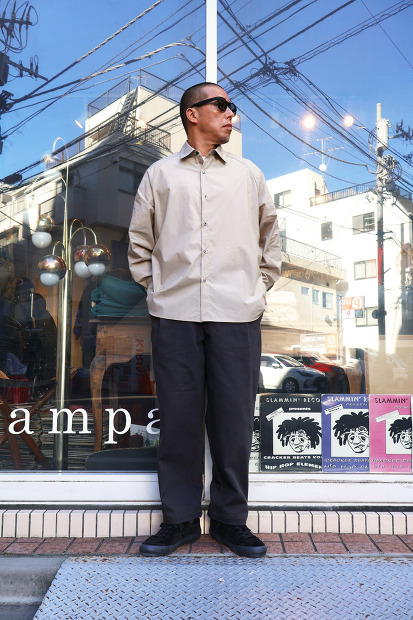 STILL BY HAND ディープタックテーパードパンツ PT07254