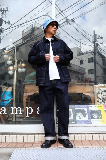 Ordinary fits Denim Coverall One Wash OF-J069OW