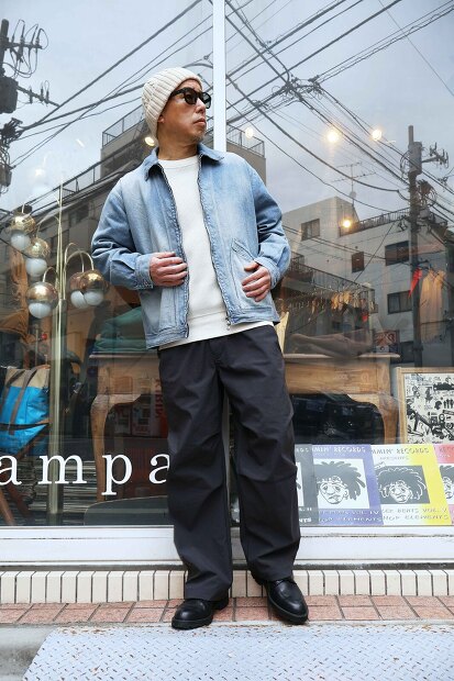 PERS PROJECTS FOUNTAIN FZ BLOUSON ANTIQUE WASH