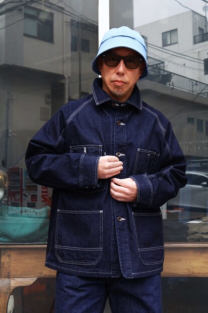 Ordinary fits Denim Coverall One Wash OF-J069OW