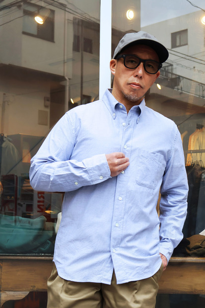 MANUAL ALPHABET SUPIMA OX BD SHIRTS SUITABLE FIT（ややスッキリ） BASIC-ST-001