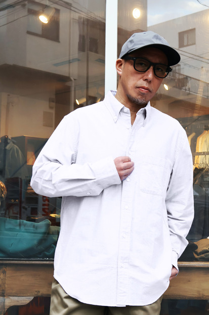 MANUAL ALPHABET SUPIMA OX BD SHIRTS BALGING FIT（ややゆったり） BASIC-BG-001