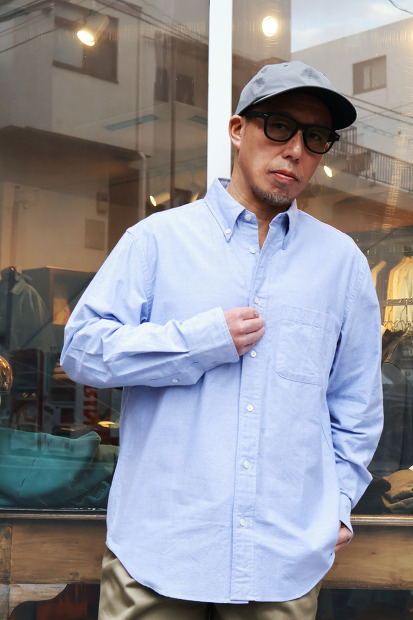 MANUAL ALPHABET SUPIMA OX BD SHIRTS BALGING FIT（ややゆったり） BASIC-BG-001