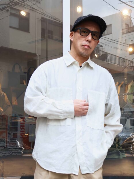 STILL BY HAND 製品染めシャツ SH05261