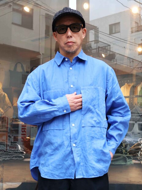 STILL BY HAND 製品染めシャツ SH05261