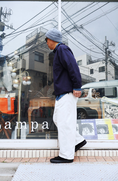 STILL BY HAND ディープタックデニムパンツ DN03261