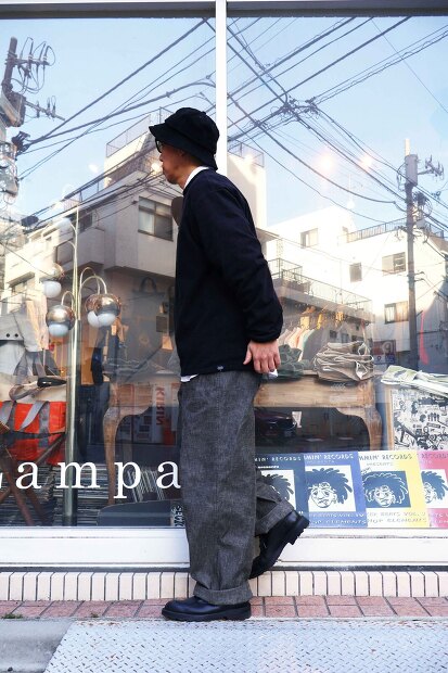 BRENA COQ PANTS VINTAGE FRENCH CHAMBREY