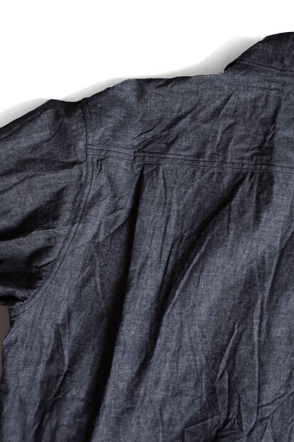 BRENA FLAP 60S DEADSTOCK VINTAGE FRENCH CHAMBRAY