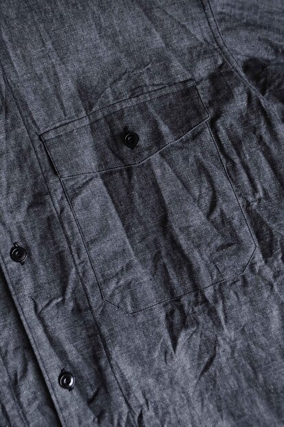 BRENA FLAP 60S DEADSTOCK VINTAGE FRENCH CHAMBRAY