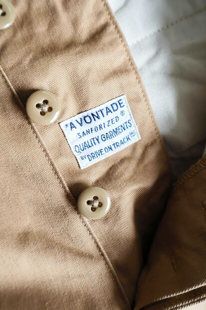 A VONTADE TYPE 45 CHINO TROUSERS VTD-0340-PT3