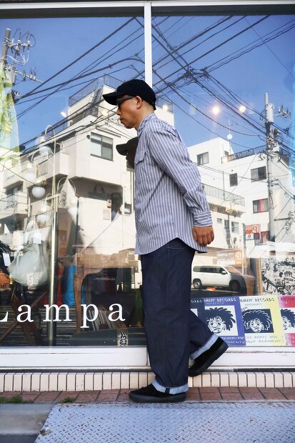 HAVE A GOOD DAY STRIPE FLAP SHIRTS HGD-338ST