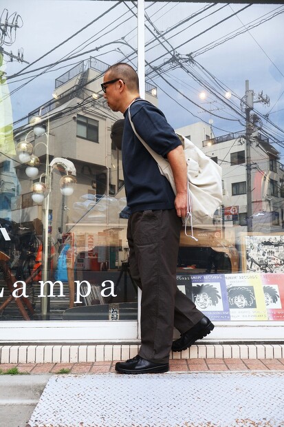 STILL BY HAND 12Gハーフスリーブニット KN02261 メンズ サマーニット Teal Blue　日本製