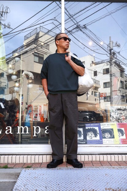 STILL BY HAND 12Gハーフスリーブニット KN02261 メンズ サマーニット Teal Blue 日本製