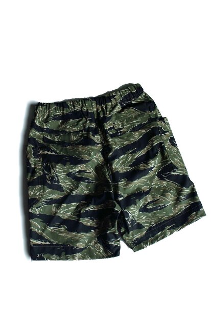 A VONTADE FATIGUE SHORTS VTD-0357-PT2 タイガーカモ ファティーグショーツ メンズ 東京カジュアル コットンリップストップ ショートパンツ 商品画像