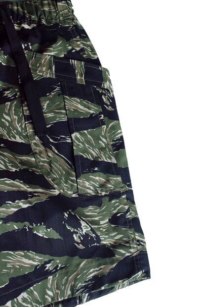 A VONTADE FATIGUE SHORTS VTD-0357-PT2 タイガーカモ ファティーグショーツ メンズ 東京カジュアル コットンリップストップ ショートパンツ 商品画像