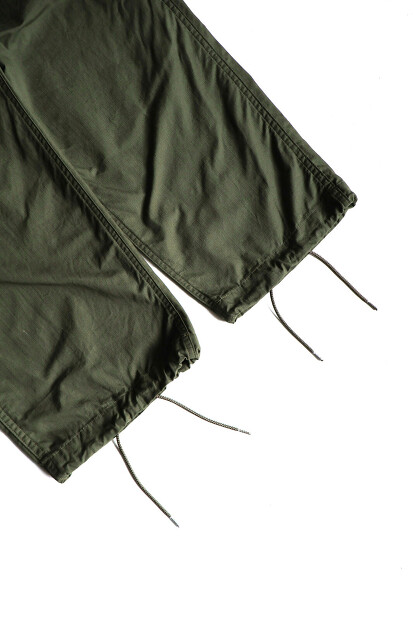 A VONTADE DRAWSTRING CARGO EASY VTD-0515-PT オリーブ リップストップ ドローコード カーゴパンツ 着用画像 CITY RUGGED ミリタリーパンツ 日本製