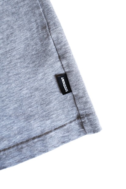 MODMNT DETACHABLE L/S TEE 着脱袖仕様 ハイゲージ天竺カットソー グレー 商品画像