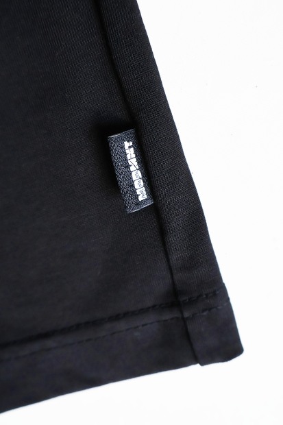 MODMNT DETACHABLE L/S TEE 着脱袖仕様 ハイゲージ天竺カットソー ブラック 商品画像