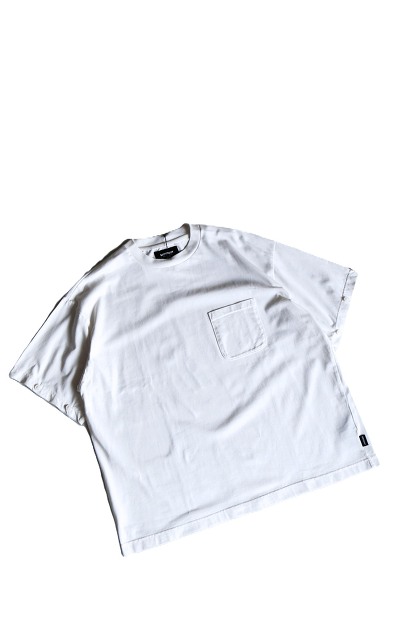 MODMNT DETACHABLE L/S TEE 着脱袖仕様 ハイゲージ天竺カットソー ホワイト 商品画像