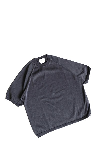 STILL BY HAND KN02262 和紙ニット半袖 メンズ 日本製 商品画像