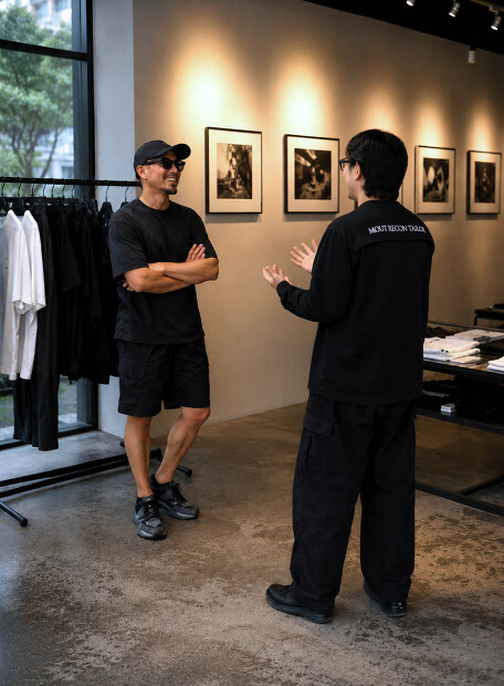 MOUT RECON TAILOR ベンチレーション仕様 タクティカルTシャツ 背面画像