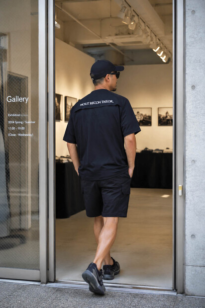 MOUT RECON TAILOR ベンチレーション仕様 タクティカルTシャツ 背面画像