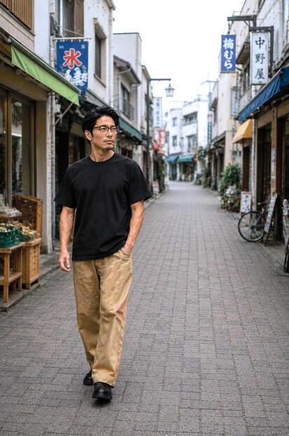 YONETOMI SILK KNIT TEE シルク100% サマーニット 日本製 メンズ通販