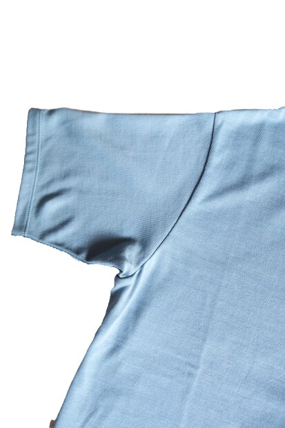 YONETOMI RIGID SEA ISLAND COTTON YOKO-MARUDO KNIT TEE 商品画像