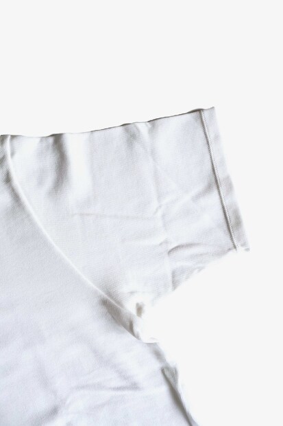 YONETOMI RIGID SEA ISLAND COTTON YOKO-MARUDO KNIT TEE 商品画像