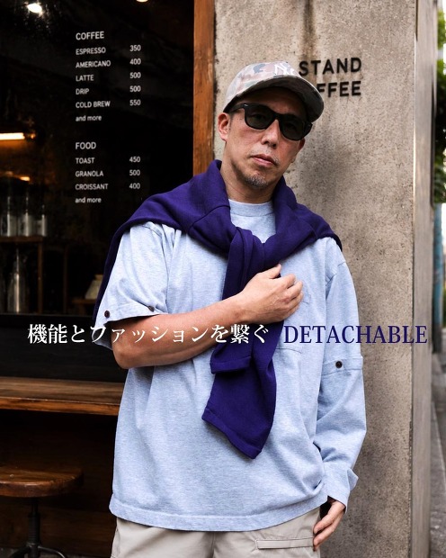 MODMNT DETACHABLE L/S TEE