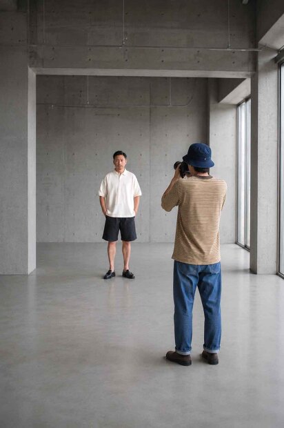 A VONTADE MIL EASY SHORTS VTD-0516-ST 着用画像