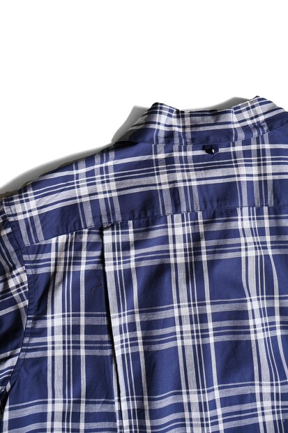 A VONTADE ITALIAN COLLAR SHIRTS SS -CHECK BROAD ClLOTH- VTD-0398-SH 商品画像
