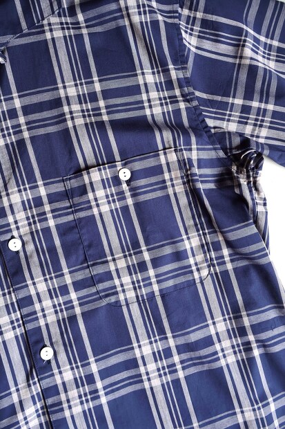 A VONTADE ITALIAN COLLAR SHIRTS SS -CHECK BROAD ClLOTH- VTD-0398-SH 商品画像
