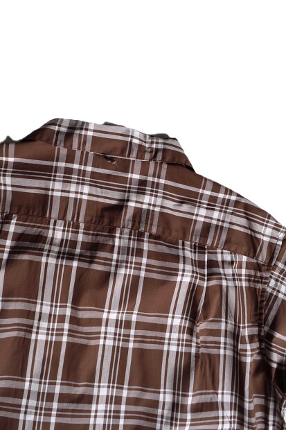 A VONTADE ITALIAN COLLAR SHIRTS SS -CHECK BROAD ClLOTH- VTD-0398-SH 商品画像