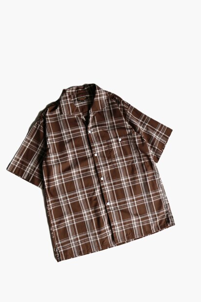 A VONTADE ITALIAN COLLAR SHIRTS SS -CHECK BROAD ClLOTH- VTD-0398-SH 商品画像