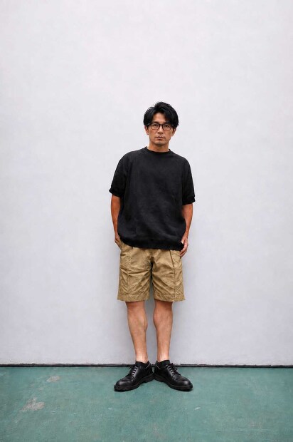 A VONTADE<br>ARMY CHINO SHORTS VTD-0514-ST 着用画像
