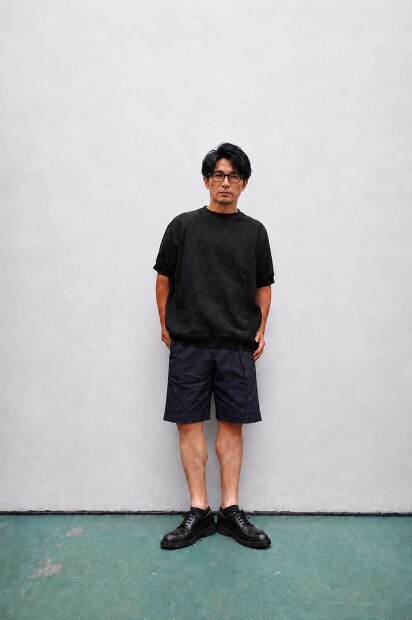 A VONTADE<br>ARMY CHINO SHORTS VTD-0514-ST 着用画像