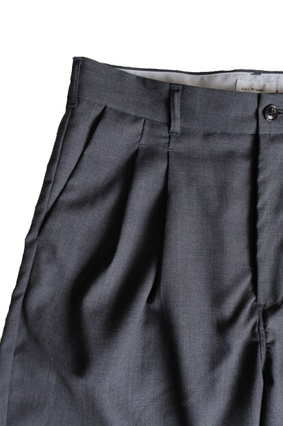 STILL BY HAND サマーウール 2タックショーツ PT10262 商品画像