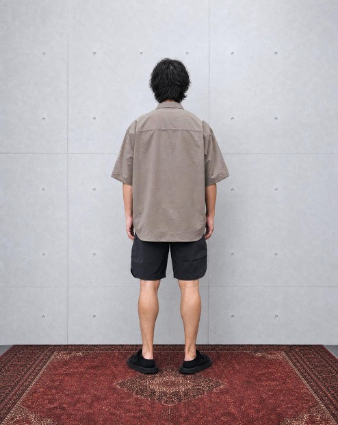 MEANSWHILE BREATHABLE SIDE SLIT S/S SH MW-SH26105
