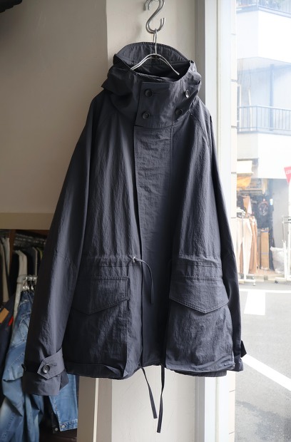 MEANSWHILE SNOW NOISE NEUTRAL HOODED BLOUSON MW-JKT26207