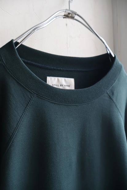 STILL BY HAND PIMA COTTON SWEAT L/S TEE CS02263