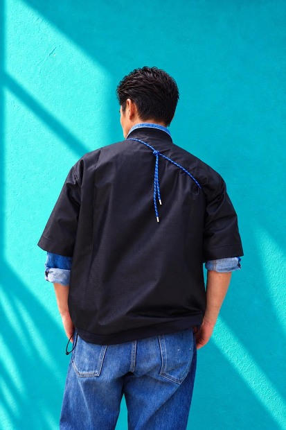 TRIALOGUE STUDIO × Lampa別注 親子巾着レザーバッグ